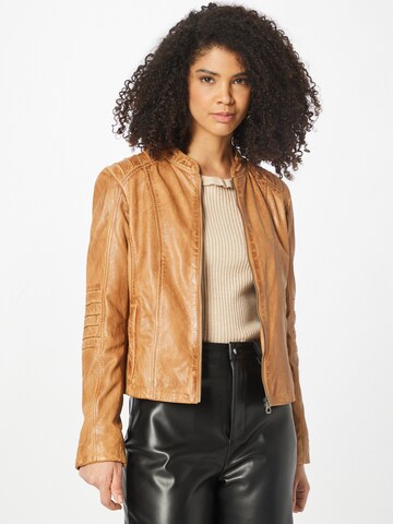 Gipsy Between-Season Jacket 'Juana' in Brown: front