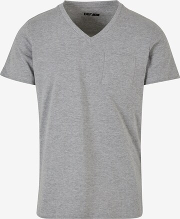 T-Shirt DEF en gris : devant