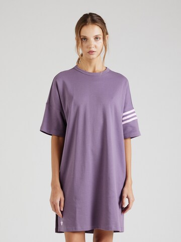 ADIDAS ORIGINALS Sukienka 'Adicolor Neuclassics' w kolorze fioletowy: przód