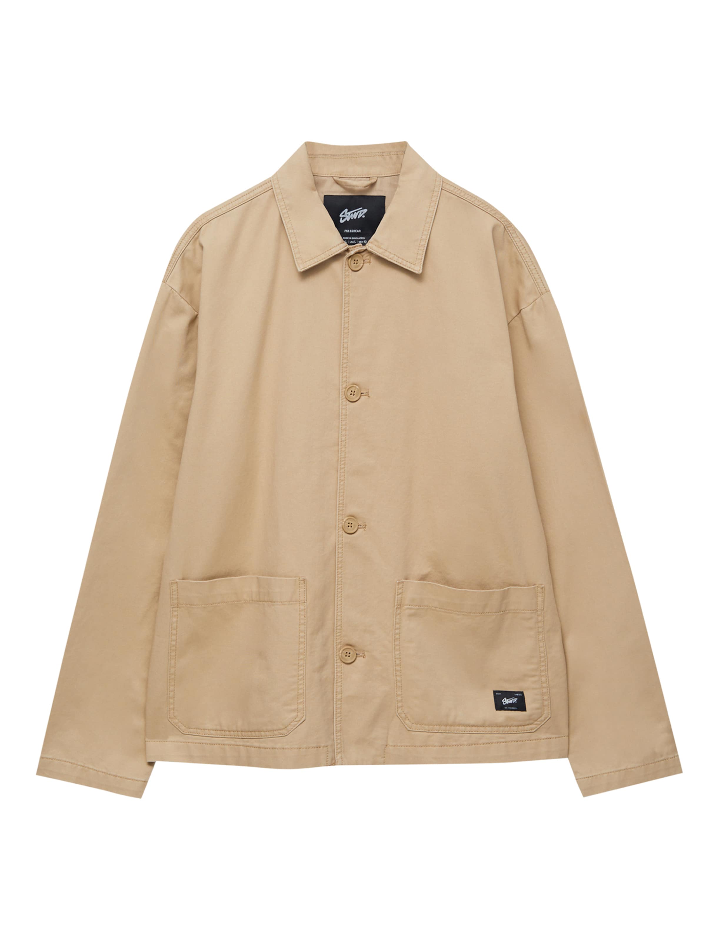 Pull&Bear Átmeneti dzseki - barna: elől