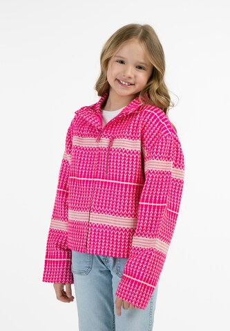 myMo KIDS Between-Season Jacket in Pink: front