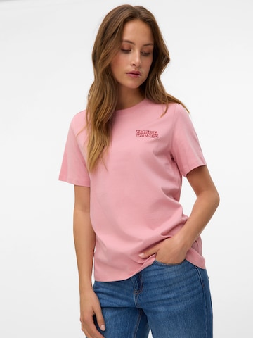 VERO MODA Tričko 'VMFRIGGA PAULINA' – pink: přední strana