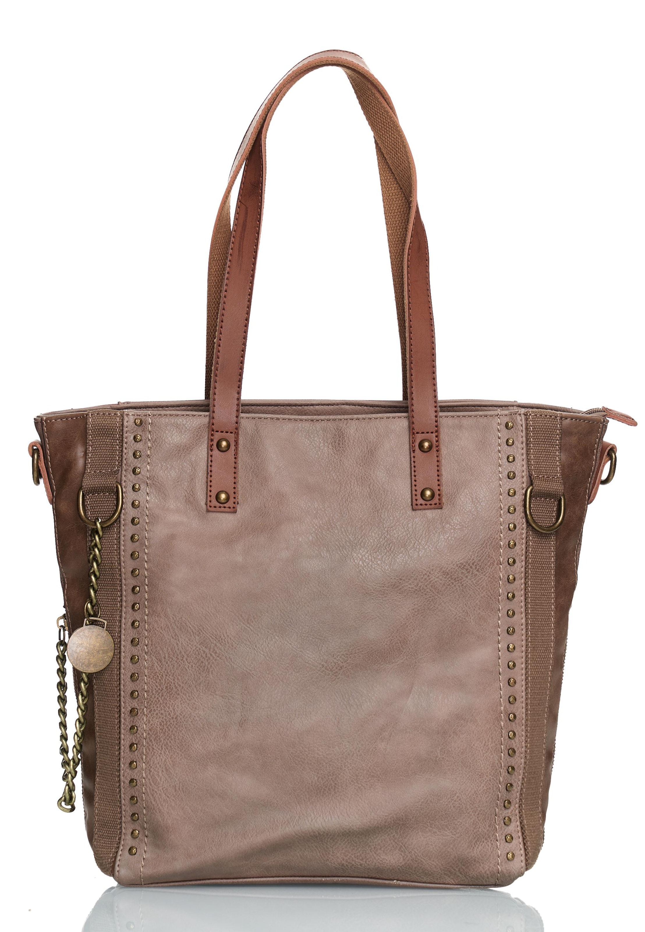 HARPA Shopper in Braun: Vorderseite