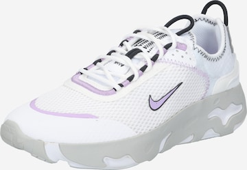 Nike Sportswear Trampki 'React Live' w kolorze biały: przód