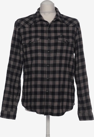 Lee Button Up Shirt in L in Grey: front