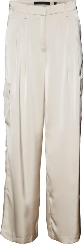 VERO MODA Wide Leg Hose in Beige VERO MODA Wide Leg Hose in Beige