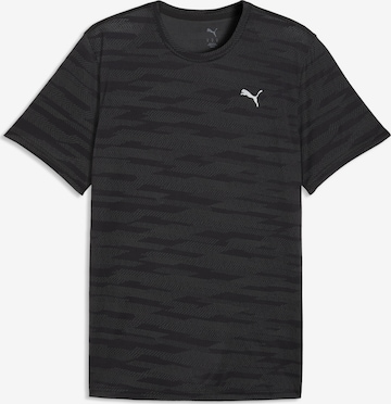 T-Shirt fonctionnel 'Pwrtrain' PUMA en noir : devant