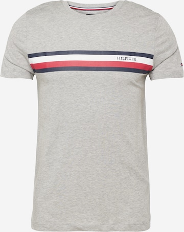 Maglietta di TOMMY HILFIGER in grigio: frontale