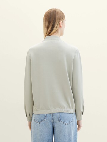 TOM TAILOR Sweatshirt in Green