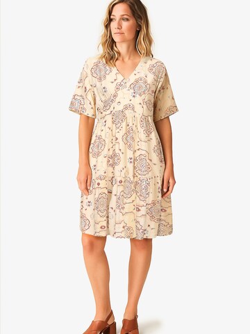 Noa Noa Kleid 'Kine' in Beige: Vorderseite