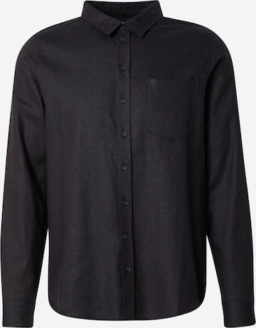 Regular fit Camicia di TRAPP in nero: frontale
