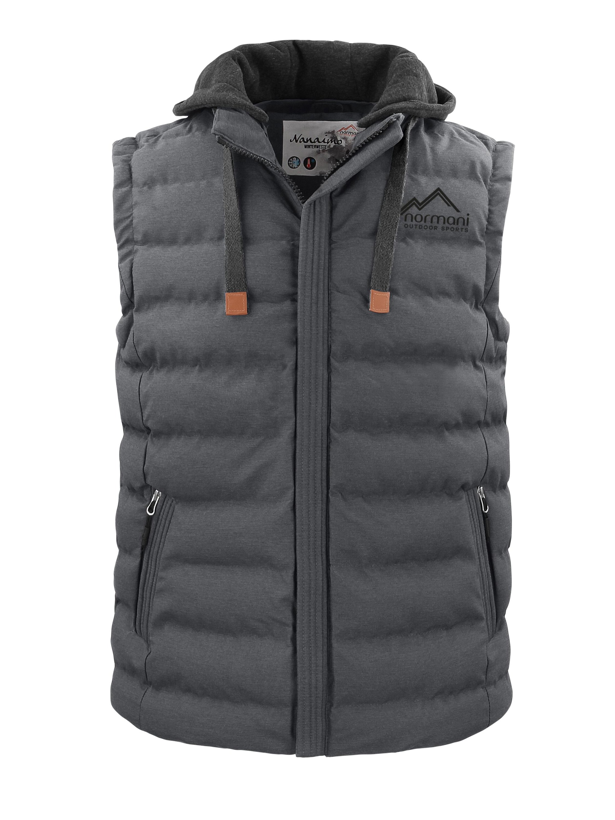 Gilet de sport 'Nanaimo' normani en gris : devant