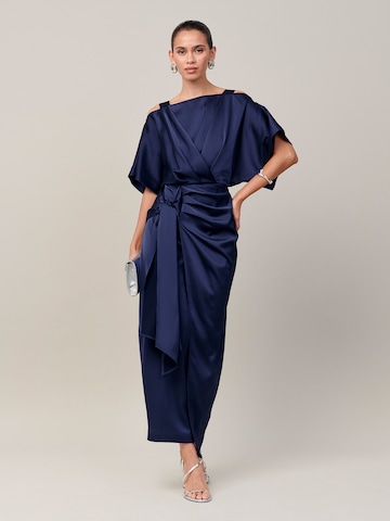 Rochie de seară 'JOSYLIN ' de la Sável pe albastru: față