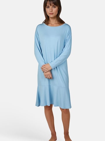 Myjama Nachthemd 'Carri' in Blau: Vorderseite