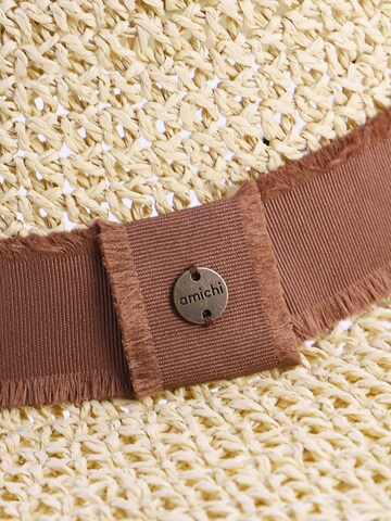 Amichi - Sombrero 'Sombrero para mujer Alania de fibras naturales' en beige