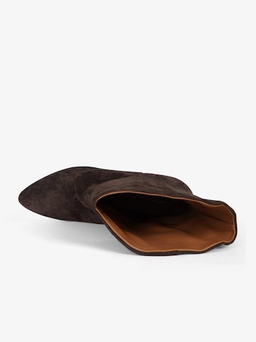 GISEL MOIRE Enkellaarsje 'Enea' in Bruin