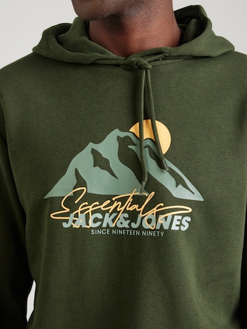 JACK & JONES Свитшот 'JJSUN' в Зеленый
