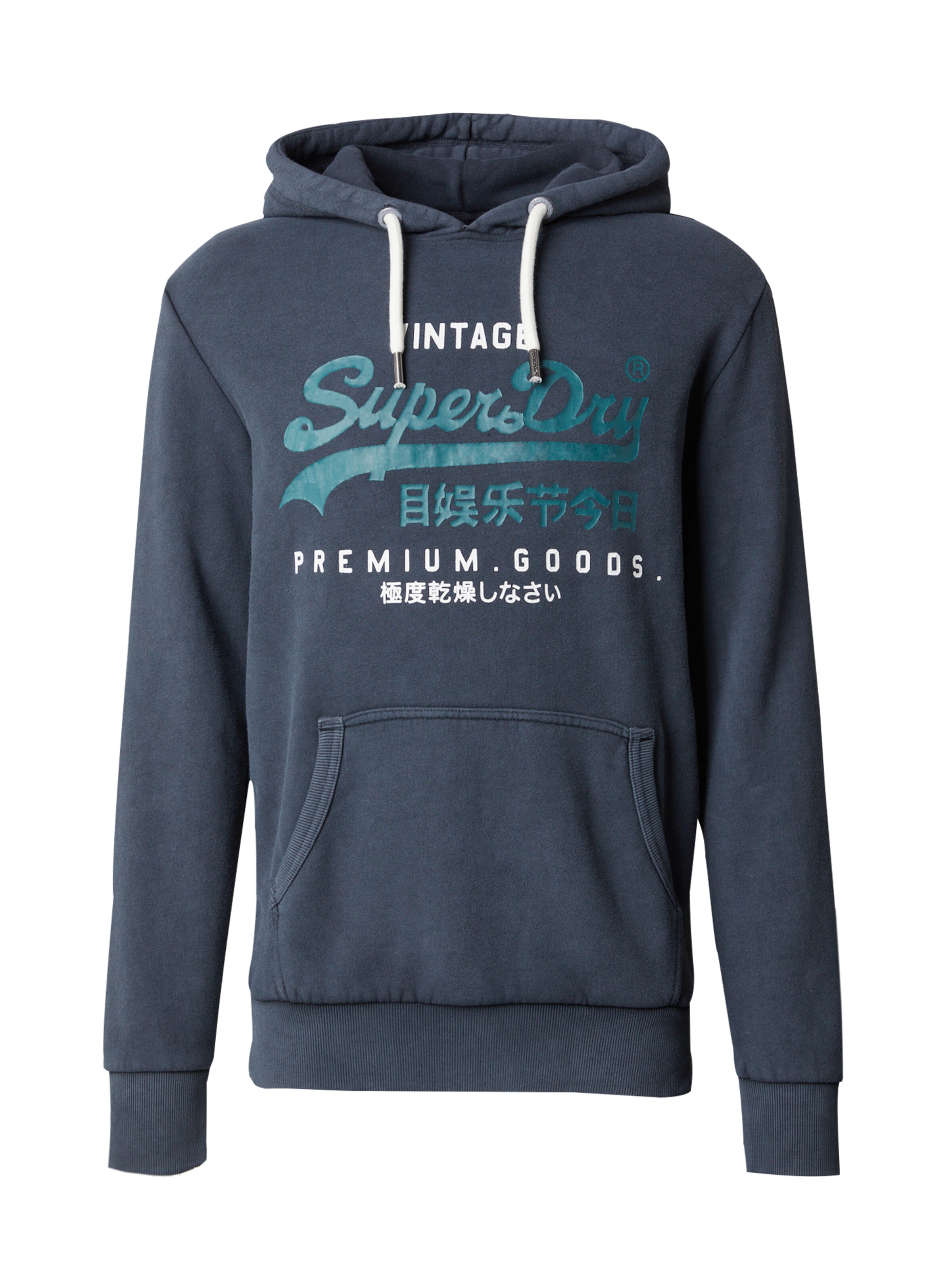 Superdry Sweatshirt in Blau: Vorderseite