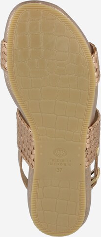 Fred de la BretoniÈre Sandals in Gold