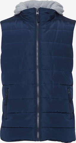 11 Project Bodywarmer 'Prebbe' in Blauw: voorkant