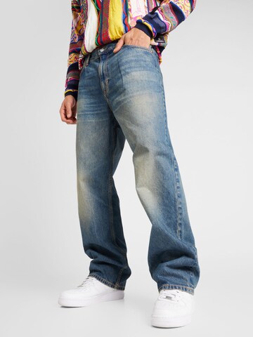 WEEKDAY Loosefit Jeans 'Galaxy Hanson' in Blauw: voorkant