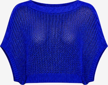 Süel knitwear Knitted top 'Birthday' in Blue: front