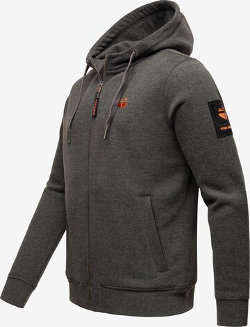 STONE HARBOUR Sweat jacket 'Billy Joy' in Grey