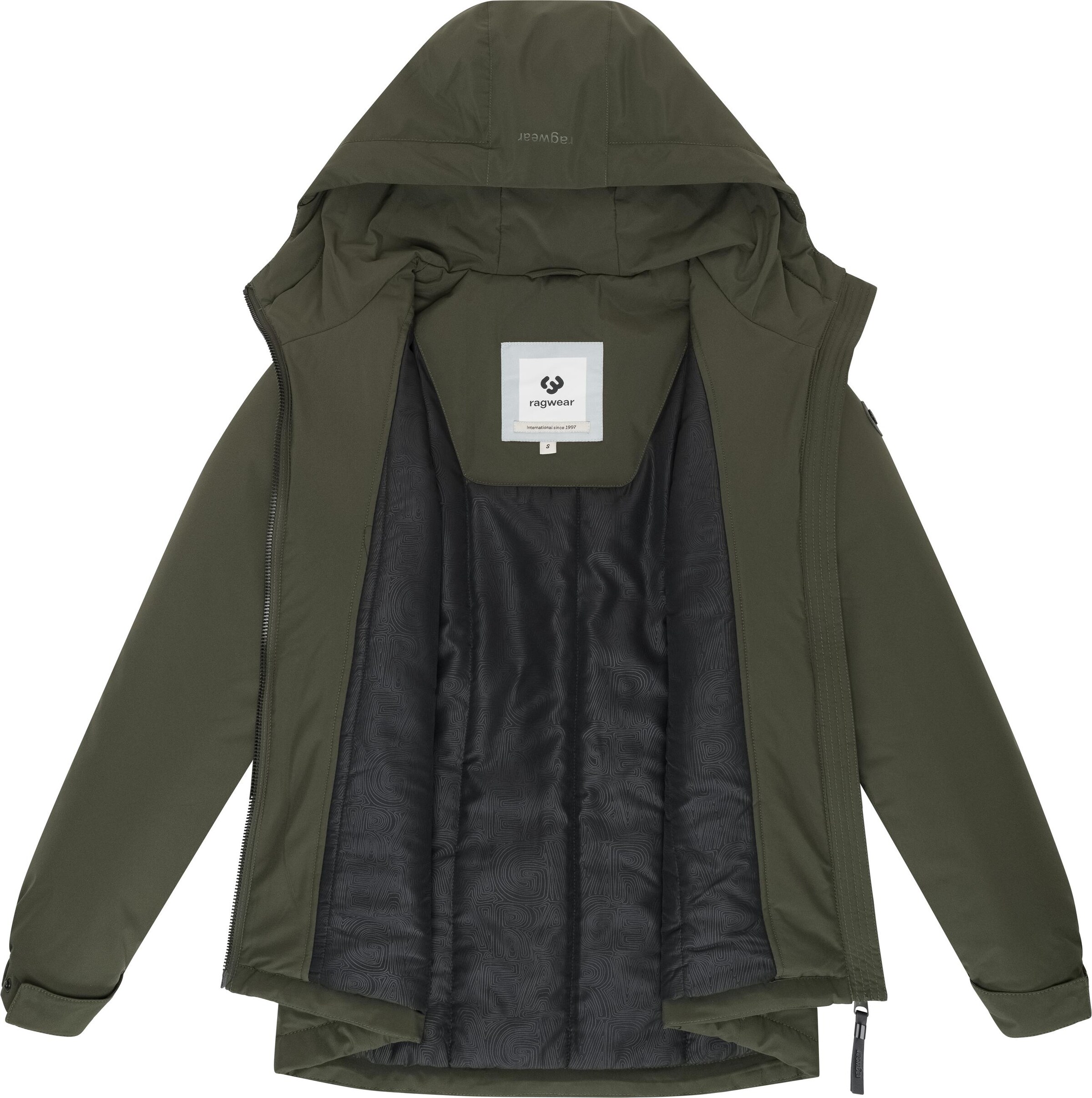 Ragwear Winterjas 'Bevin Youmodo' in Groen