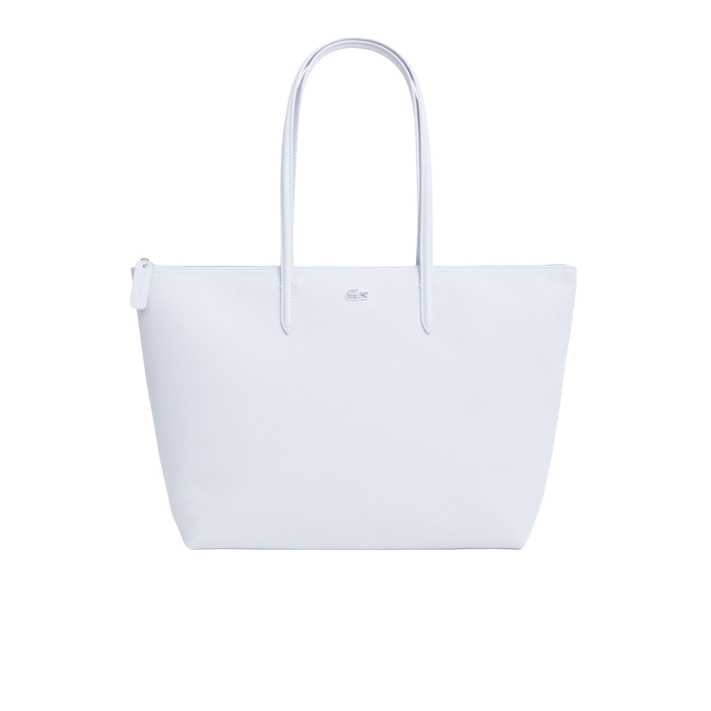 Shopper di LACOSTE in bianco: frontale