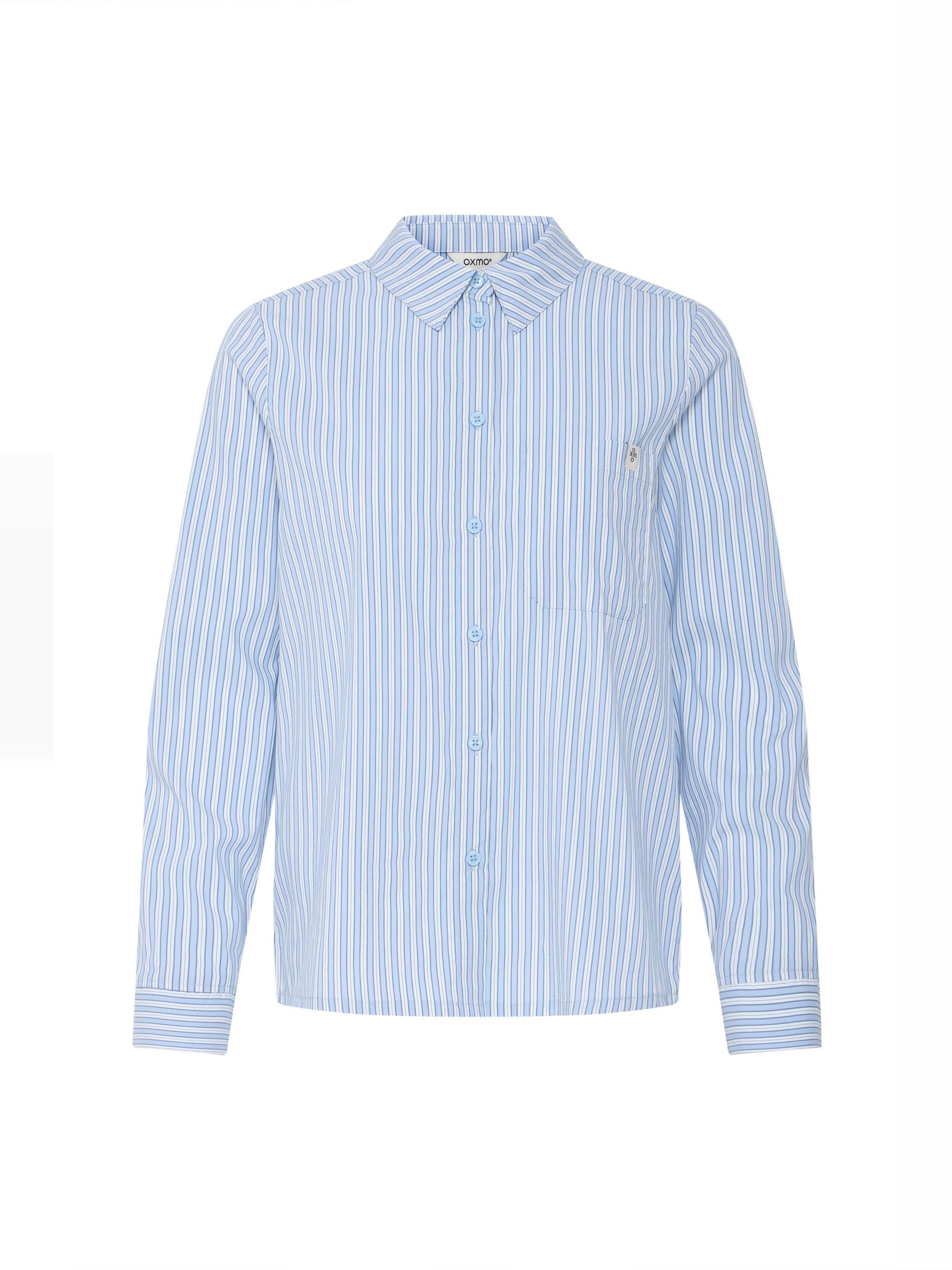 Camicia da donna ' OXFanny ' di Oxmo in blu: frontale