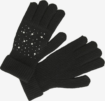 VILA - Guantes con dedos en negro: frente