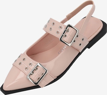 Palado Slingpumps 'Emeelor' in Roze: voorkant