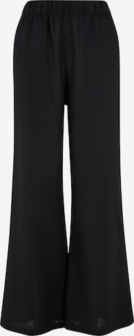 Urban Classics Wide Leg Housut värissä musta: etupuoli