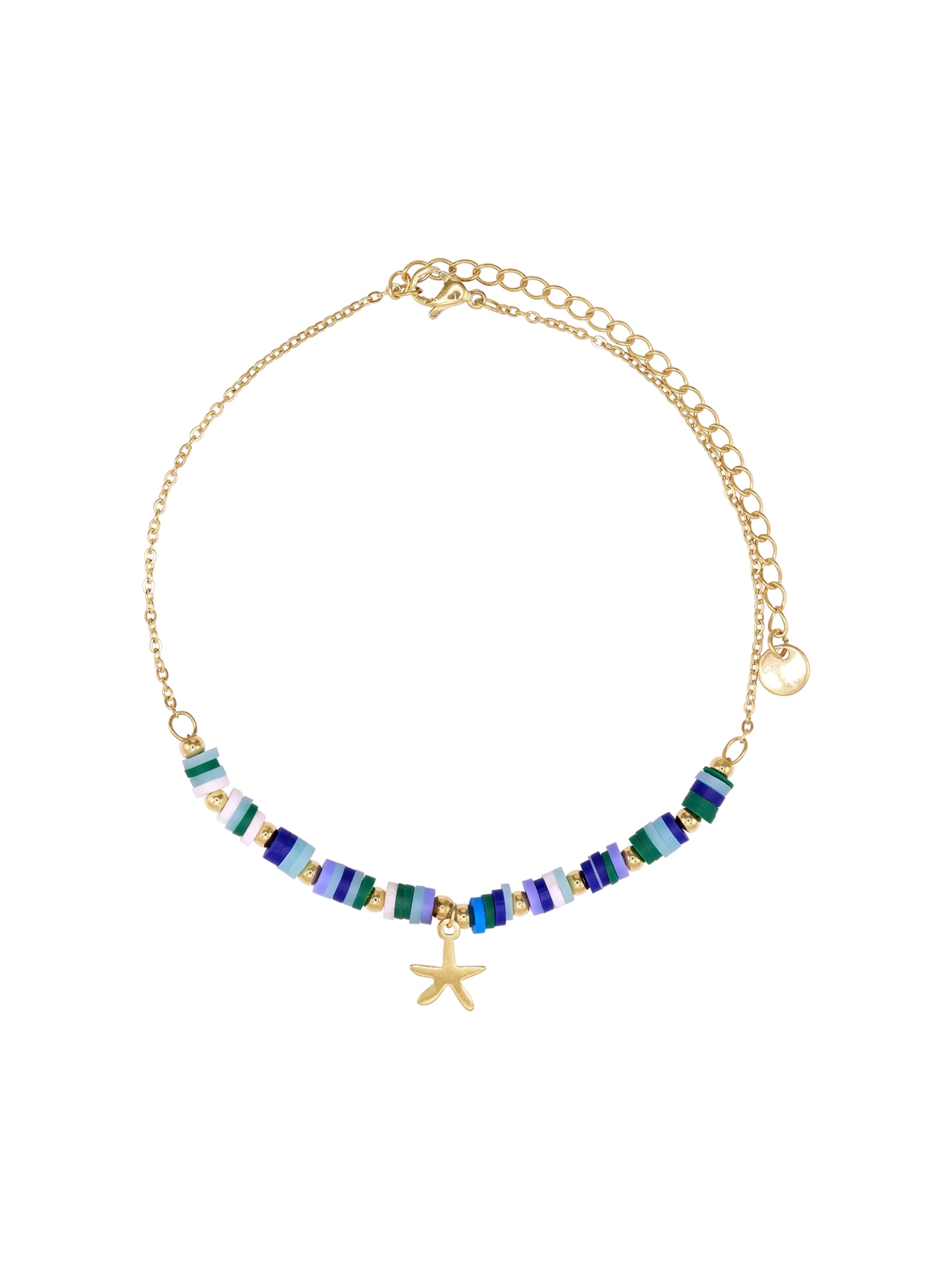 Bijoux de pied 'Freja' Heideman en or : devant