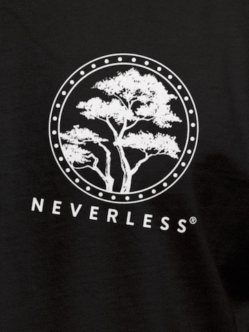 Neverless Shirt 'Japan Kompass' in Black