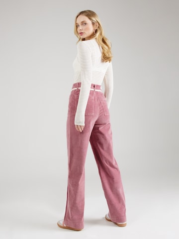 Dawn Wide Leg Hose 'DEW' in Pink