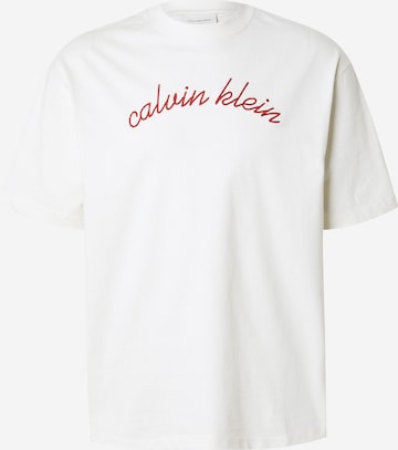 Calvin Klein Jeans Paita värissä valkoinen: etupuoli