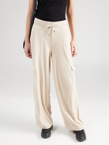 Juicy Couture Loosefit Hose 'AUDREE' in Beige: predná strana