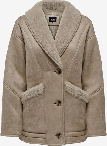 Manteau d’hiver 'YLVA' ONLY en beige : devant