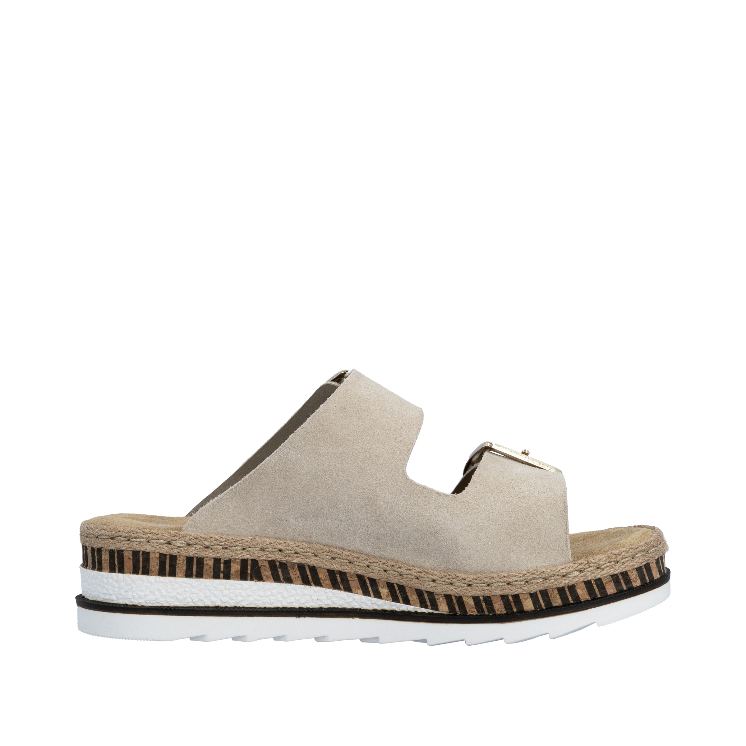 Mule 'V7955' Rieker en beige