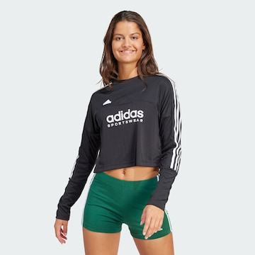 ADIDAS SPORTSWEAR Funktionsbluse 'Tiro' i sort: forside