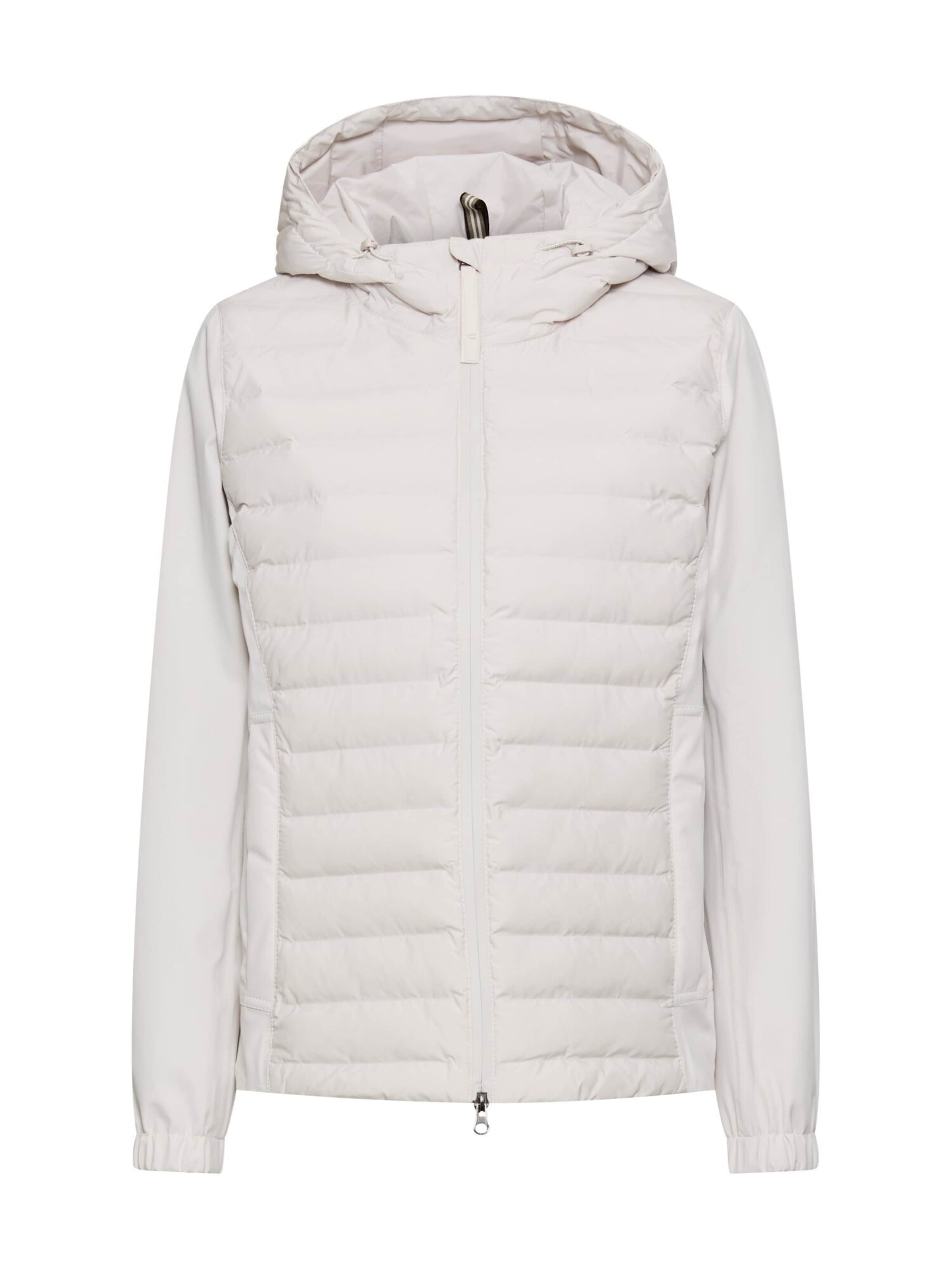 CAMEL ACTIVE teXXXactive® Blouson mit verstellbarer Kapuze in Weiß: Vorderseite