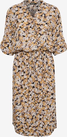 Robe 'Zaya' SOAKED IN LUXURY en marron : devant