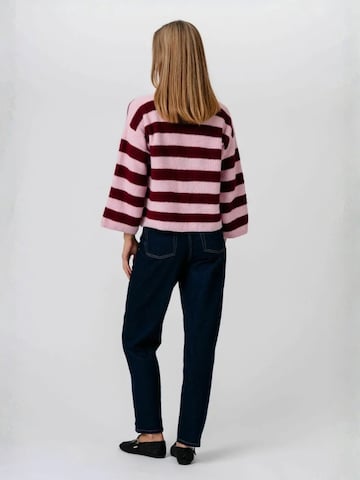 Pullover ' Josie Polo ' di TEESHOPPEN in rosso