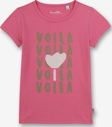 Sanetta Kidswear Shirt in Pink: front