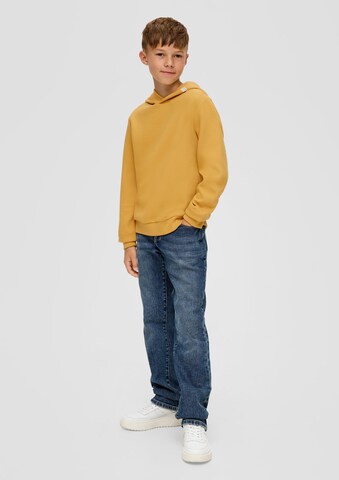 s.Oliver Sweatshirt in Yellow