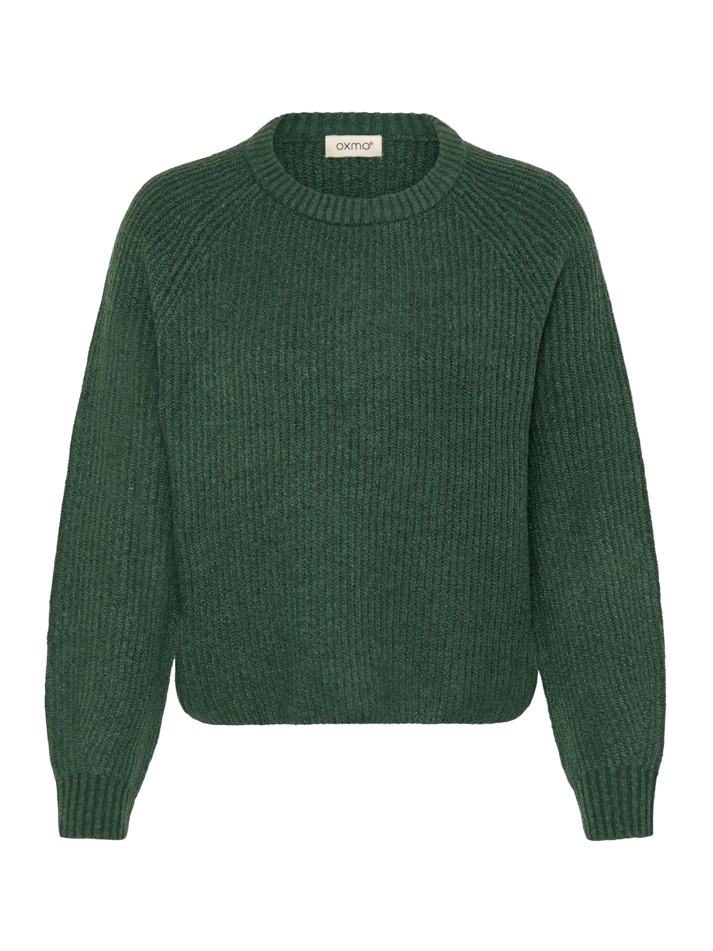 Oxmo Sweater ' OXIFANSI ' in Green: front
