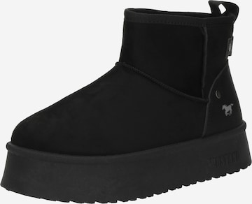 juoda MUSTANG Auliniai batai: priekis