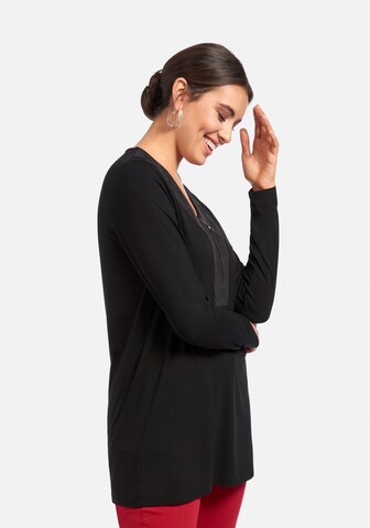 Emilia Lay Langarmshirt in Schwarz