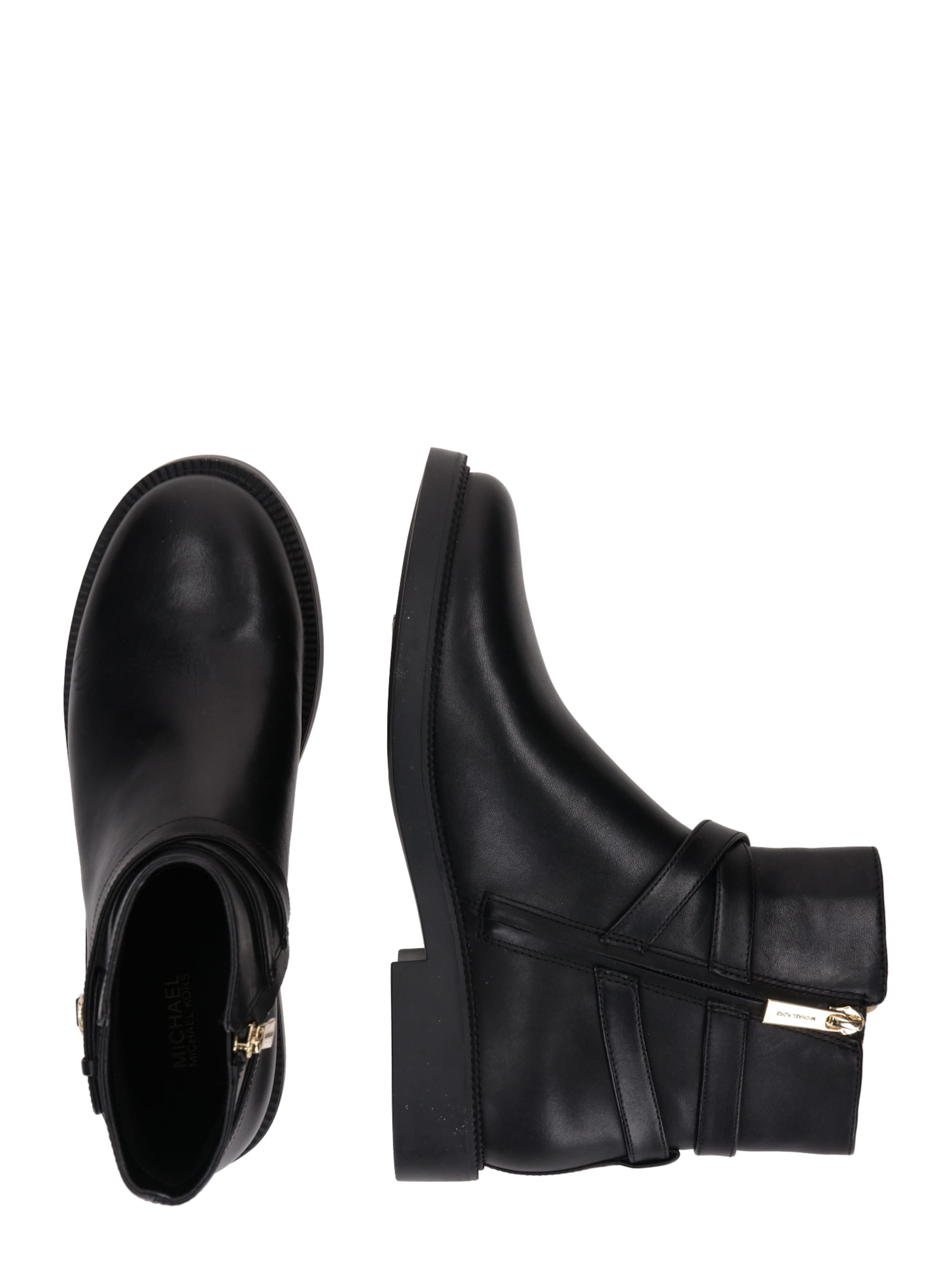 MICHAEL Michael Kors Rövid szárú csizmák 'ABIGAIL' - fekete